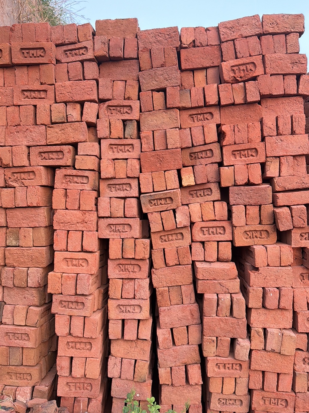 TMK Bricks Stacked Vertically